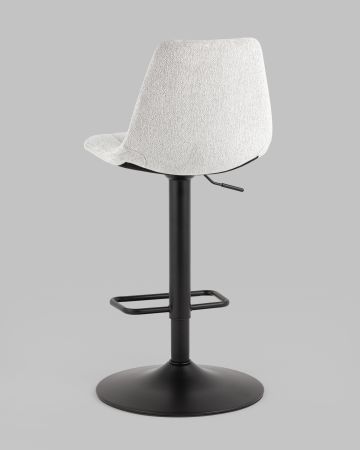 Стул барный Code рогожка светло-серый