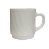 Кружка 300 мл белая d 8 см h 9 см Трианон Stackable Opal ARC [6]