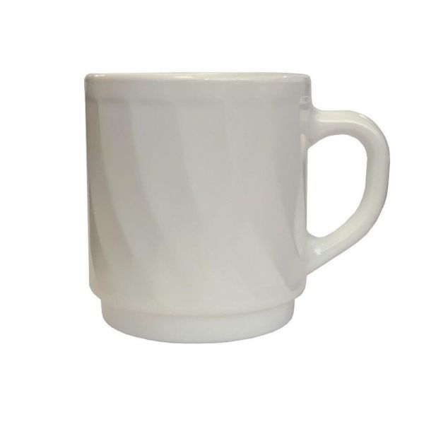 Кружка 300 мл белая d 8 см h 9 см Трианон Stackable Opal ARC [6]