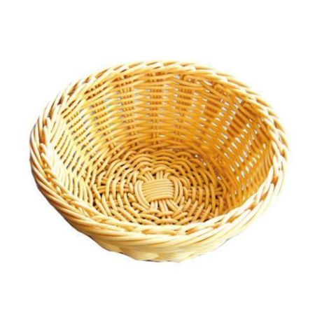 Корзина для хлеба d19 см h7 см плетеная ротанг бежевая P.L. Proff Cuisine