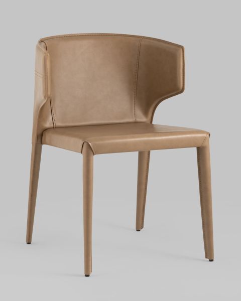 Стул Арманд экокожа коричневый