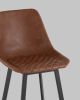 Стул барный TEXAS экокожа коричневый