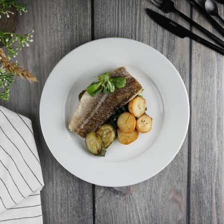 Тарелка d 27,2 см h2,2 см белая фарфор Glory Eco P.L. Proff Cuisine [4]