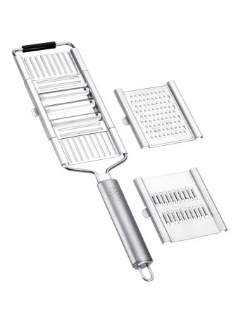 Терка с ручкой 35,5 см. раб. часть 165*8,4 см. со сменными насадками /1/36/