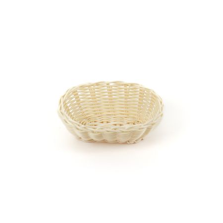 Корзинка пластиковая 170х120 мм бежевая [KT4044]