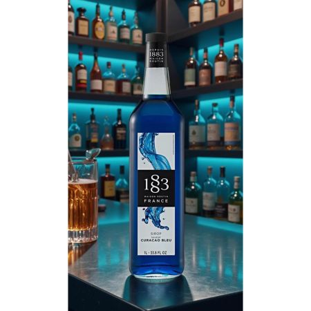 Сироп Блю Кюрасао 1л 1883 Maison Routin