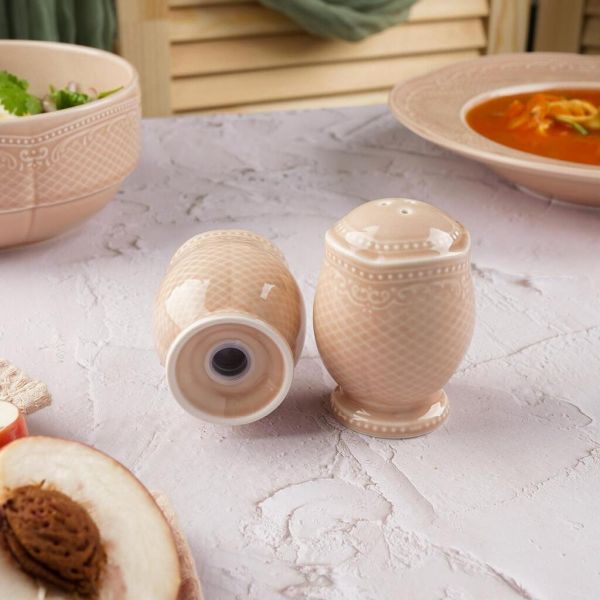 Набор для специй 2 предмета Солонка/Перечница Aristocrat Peach Tea Noble [1]