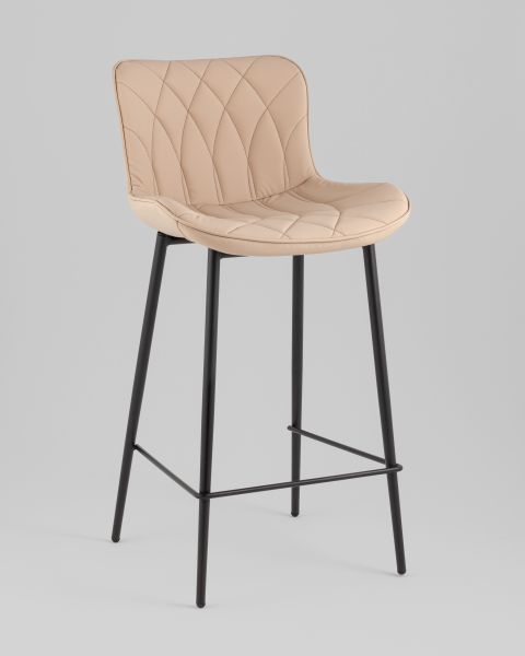 Стул полубарный Vault экокожа бежевый