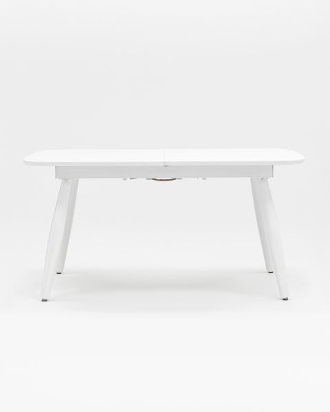 Стол обеденный Чикаго раскладной 160-200*90 белый