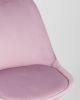 Стул FRANKFURT велюр розовый