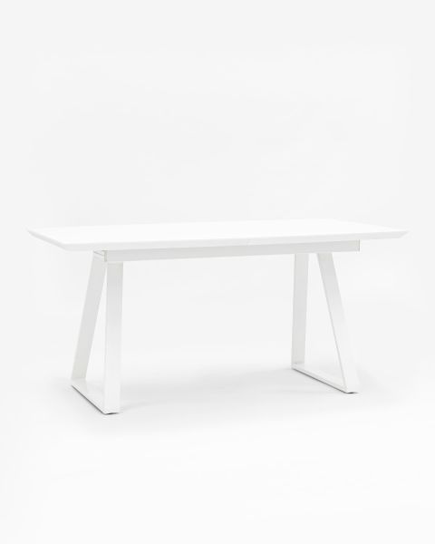 Стол обеденный Детройт раскладной 160-200*90 белый