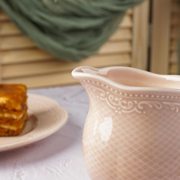 Молочник 250 мл d 6,9 см h10 см Aristocrat Peach Tea Noble [1]