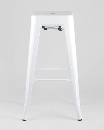 Стул барный TOLIX белый глянцевый