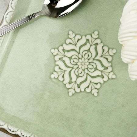 Тарелка квадратная 23*23 см Rome By Bone Innovation [1]