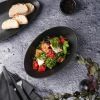 Салатник 700 мл 25*16 см h6,4 см Wave Up Smooth Black Raw Stellar P.L. Proff Cuisine [1]