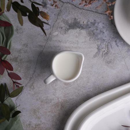 Молочник 50 мл "Кажуб" белый фарфор P.L. Proff Cuisine [20]