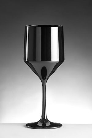Бокал для вина PREMIUM VINO 450 мл, поликарбонат, черный