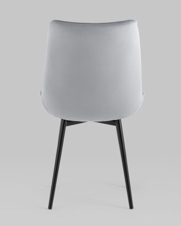 Стул Дарвин велюр серый