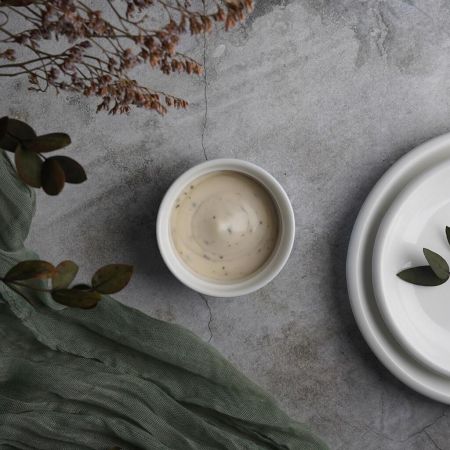 Соусник  80 мл 6,5 см Рамекин круглый голубой фарфор P.L. Proff Cuisine [10]