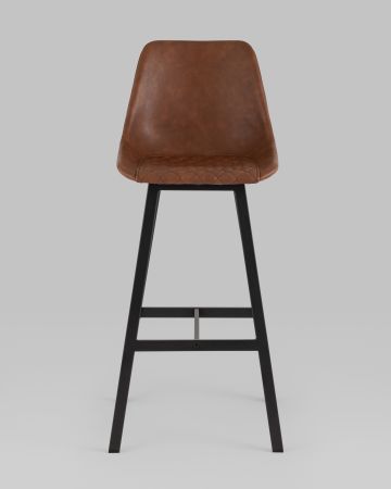 Стул барный TEXAS экокожа коричневый