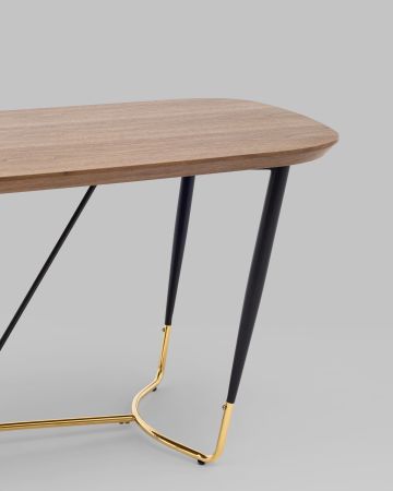 Стол обеденный Даймакс 180*90 темное дерево