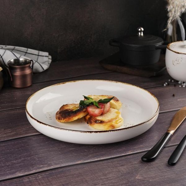 Тарелка с бортом d 23 см h4 см Grace Noble [6]