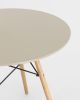 Стол Eames DSW D80 бежевый