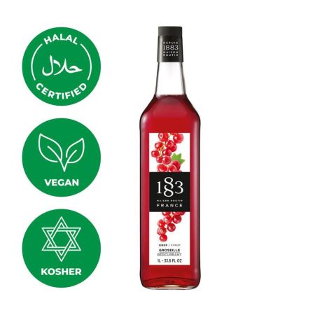 Сироп Красная смородина 1л 1883 Maison Routin