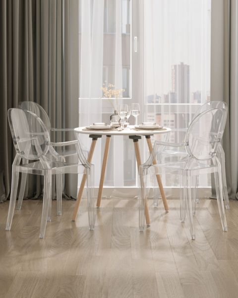 Стол Oslo Round WT белый