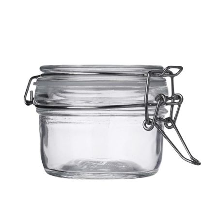 Банка для подачи и хранения 135 мл стекло с крышкой и бугельным замком d 7,7 см h6,7 см P.L.