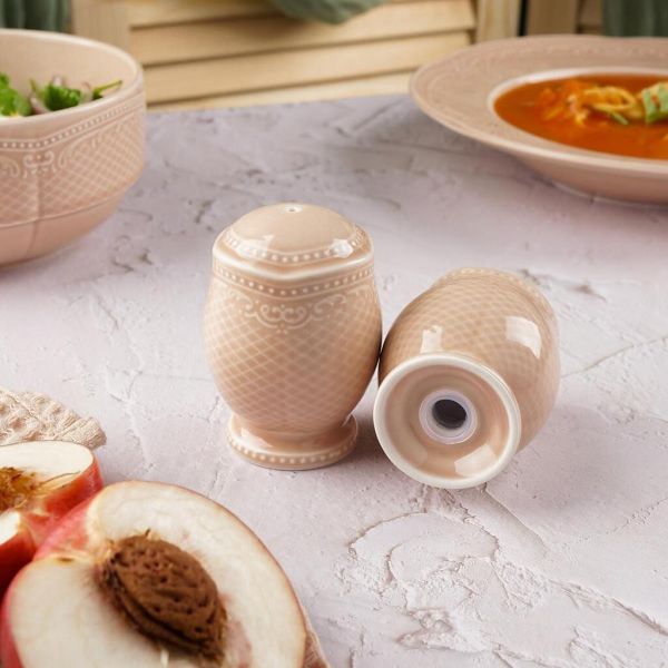 Набор для специй 2 предмета Солонка/Перечница Aristocrat Peach Tea Noble [1]