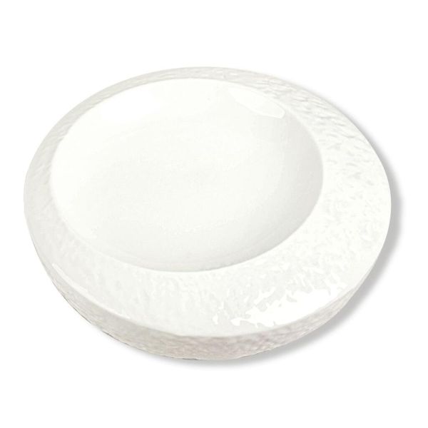 Блюдо для подачи d 20,5 см h8,8 см Organic белое фарфор P.L. Proff Cuisine [2]