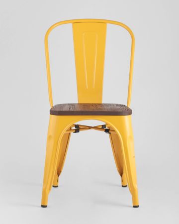 Стул TOLIX WOOD желтый