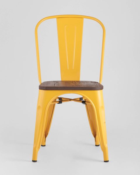 Стул TOLIX WOOD желтый