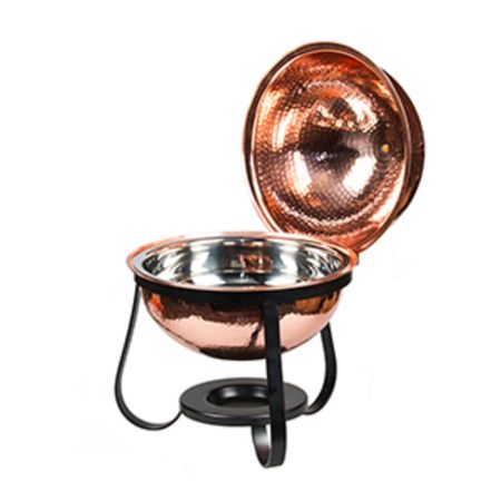 Чафиндиш (мармит) 3 л на подставке Copper с медным покрытием  нерж. P.L. Proff Cuisine