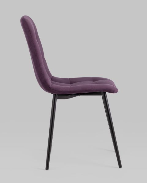 Стул Oliver велюр фиолетовый