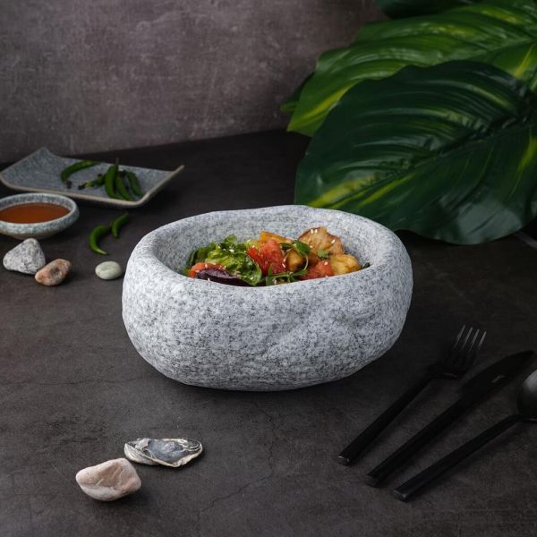 Салатник 650 мл 23*18,5 см h9 см Stone Untouched Taiga P.L. Proff Cuisine [1]