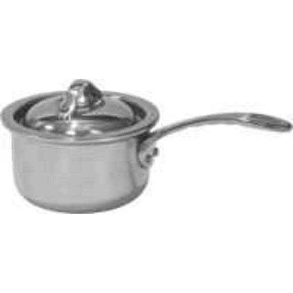 Кастрюля сотейник для подачи 9 см h5,5 см 350 мл с крышкой нерж. P.L. Proff Cuisine