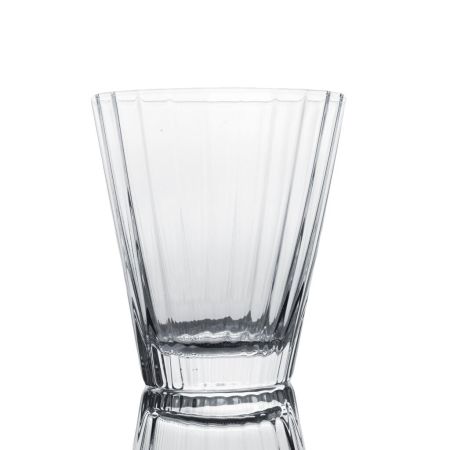 Стакан Олд Фэшн 340 мл "Fire Optical" d 9,4 см h10,7 см оптические грани дно овал P.L. - BarWare [6]