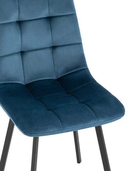 Стул Chilly велюр сине-зеленый
