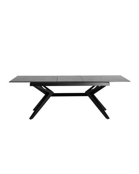 Стол обеденный Олимпия раскладной 180-230*90 керамика темная