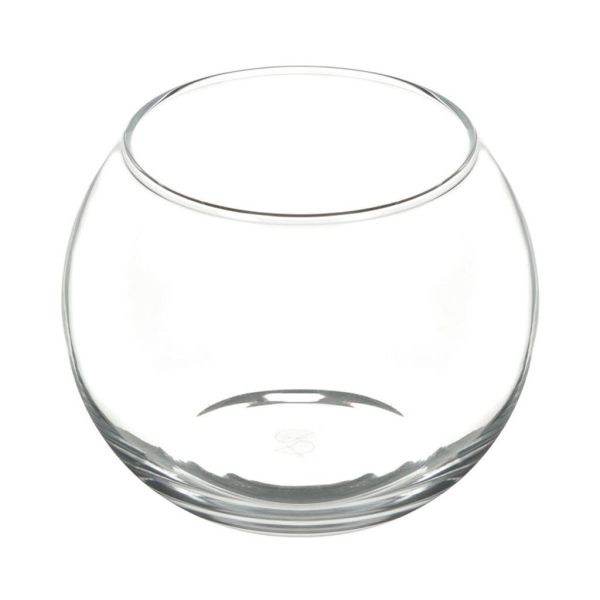 Ваза шар для цветов h8 см d 10/7 см 0,42 л "Флора" Pasabahce