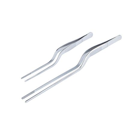 Пинцет 15,5 см нерж. изогнутый Proff Chef Line