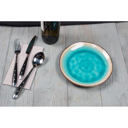 Тарелка d 20 см Blue Light Spider Silk Stockholm P.L. [6]