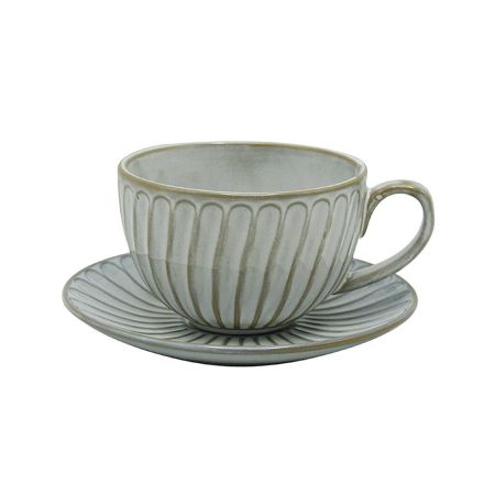 Чайная пара 300 мл d 10,5 см h6,5 см Gray Whirlpool Frutti di Mare P.L. [4]