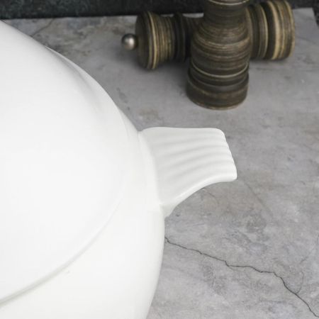 Супница 7 л d 25,5 см h25 см белая фарфор P.L. Proff Cuisine [1]