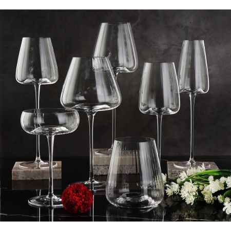 Стакан Хайбол 570 мл "Zie Optical" d 7 см h11 см оптические грани P.L. - BarWare [6]