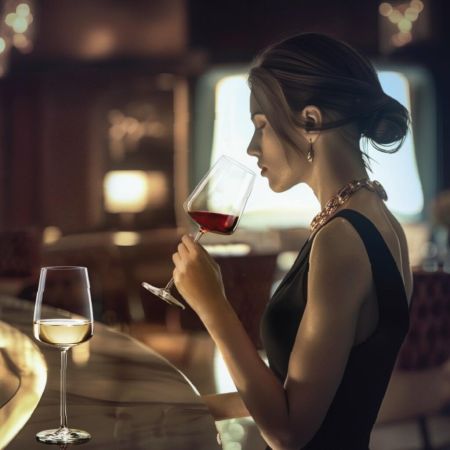 Бокал для вина 560 мл хр. стекло Cabernet "MuSe" d 6,5/9,3 см h24,5 см Lucaris [6]