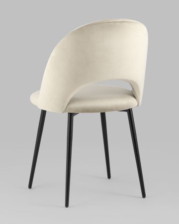 Стул Меган велюр бежевый