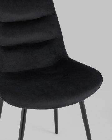 Стул Остин велюр черный